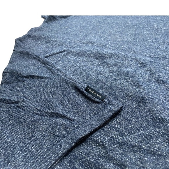 Heavy Knit Calvin Klein Short Sleeve Tee - Picture 5 of 7